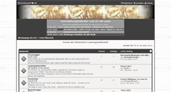 Desktop Screenshot of forum.lautengesellschaft.de